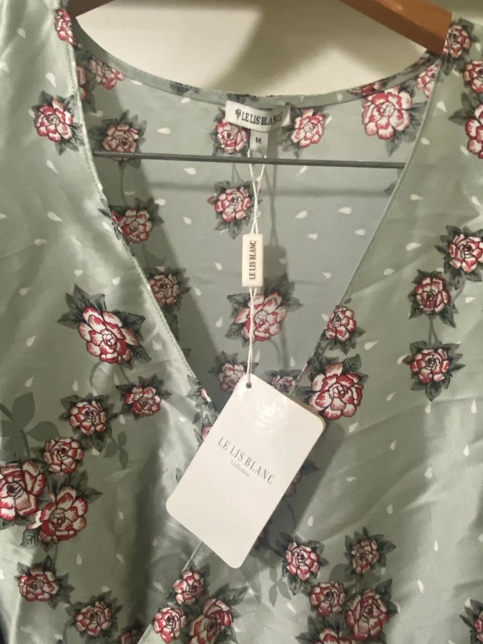 Vestido Seda longo LE LIS BLANC M - Foto 2