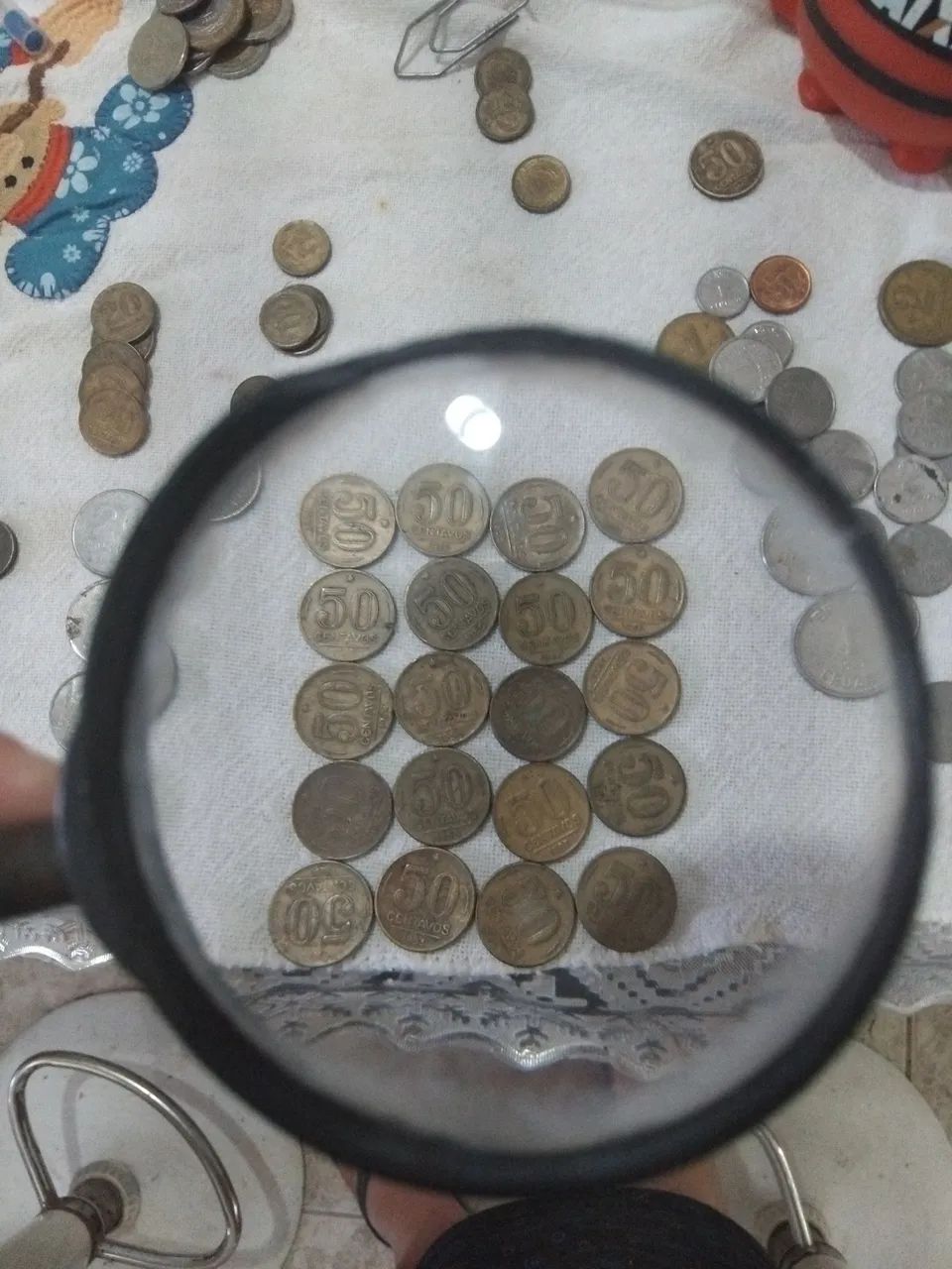 20 moedas 50 centavos de cruzeiro  - Foto 2