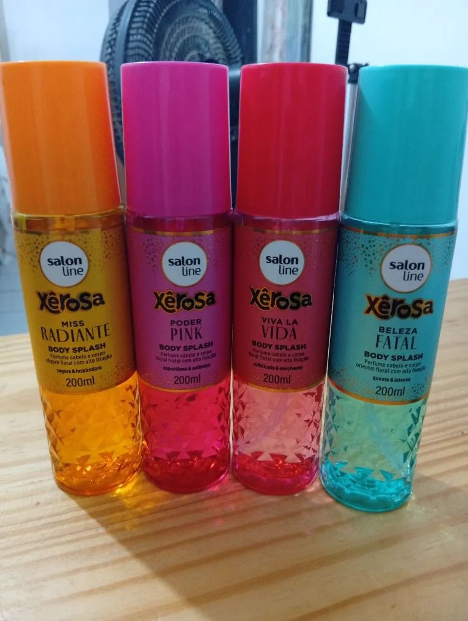 Vendo 8 Body splash com pouco uso!