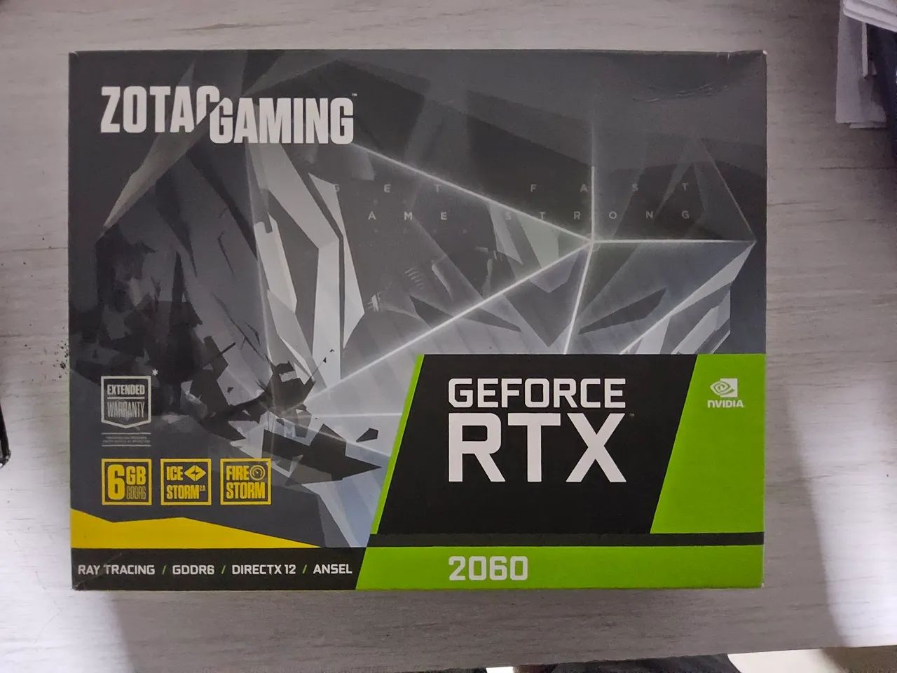 RTX 2060 6gb zotac - Placa de vídeo