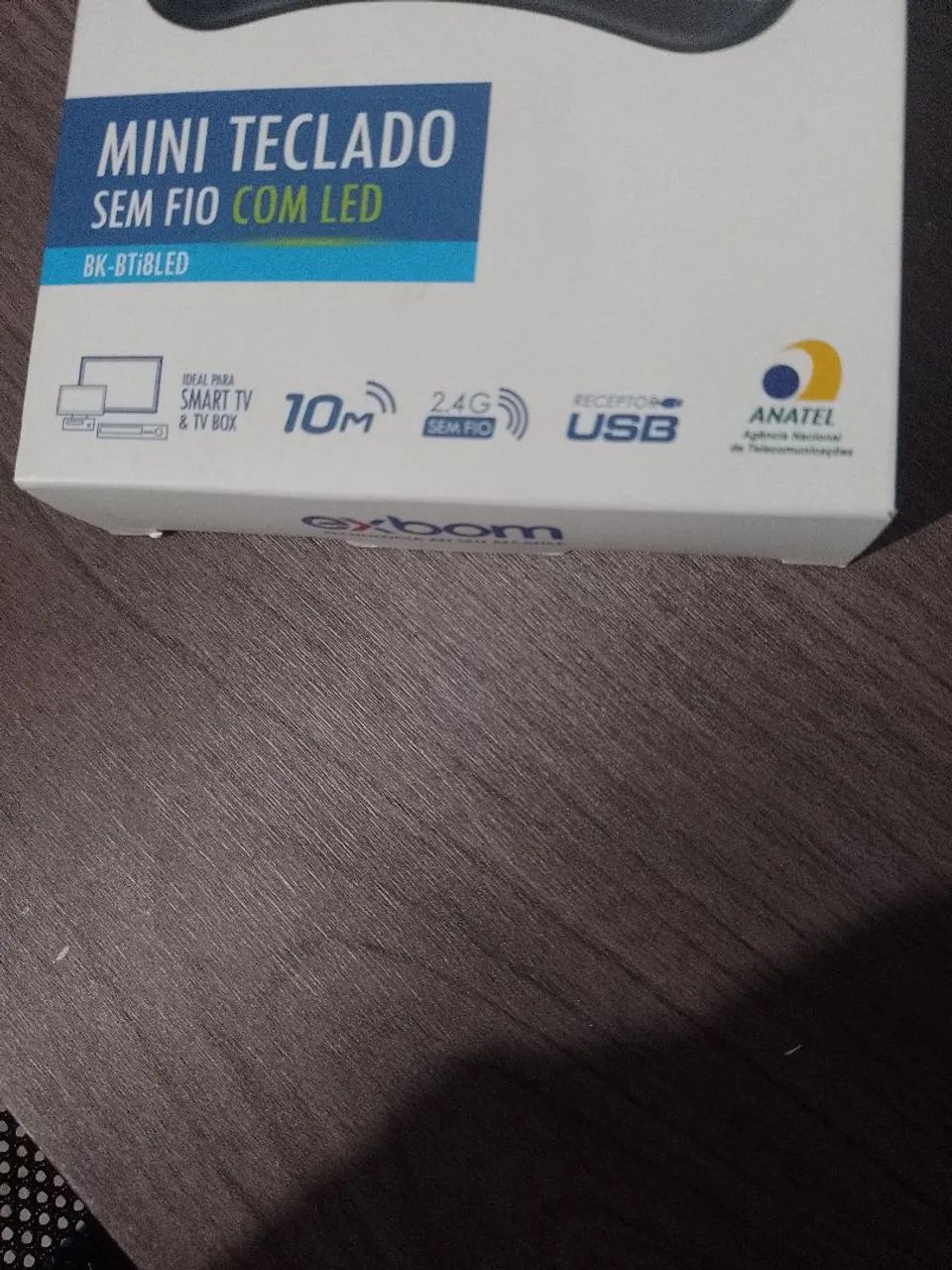 Mini Teclado Sem Fio - Exbom com Touch - Foto 3