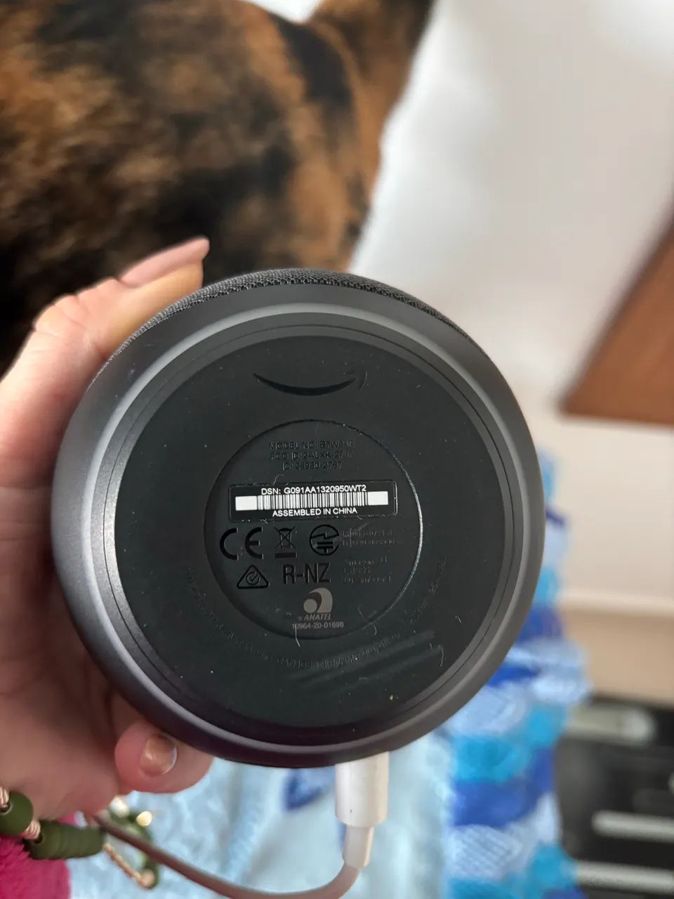 Echo Dot 5ª geração Amazon, com Alexa, Smart Speaker, Preto - Foto 3