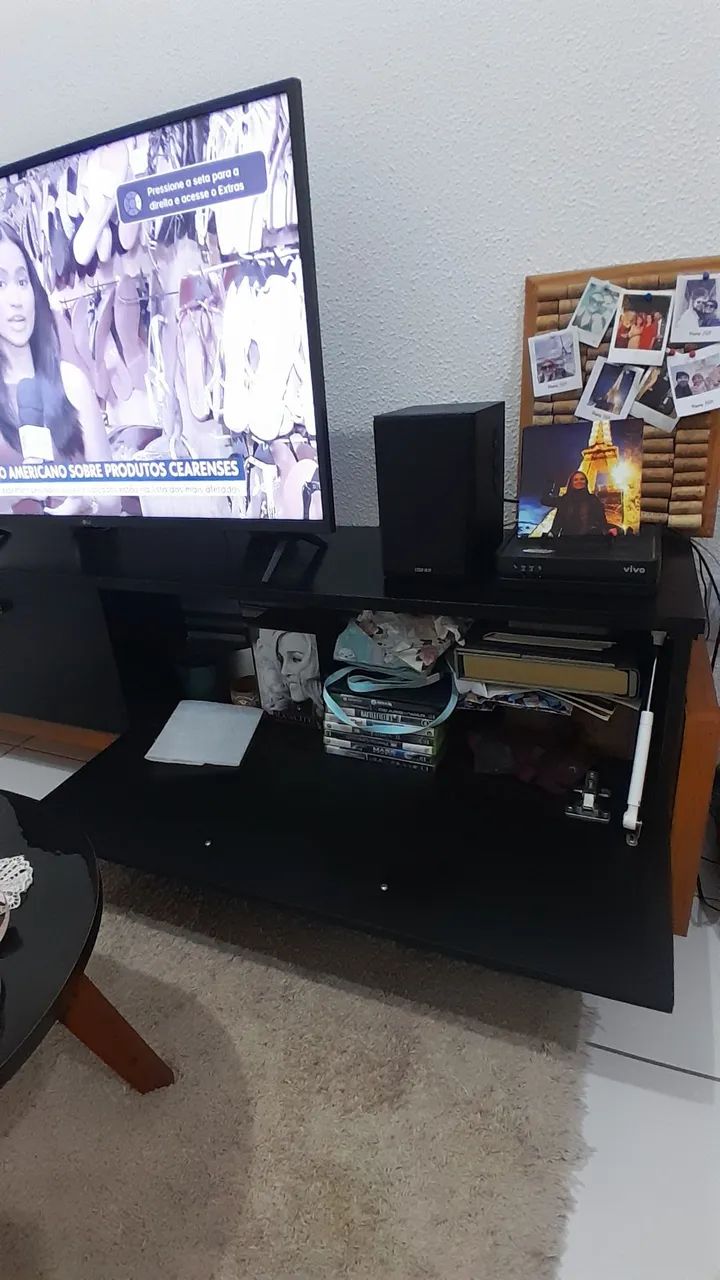 Rack preto para sala - Foto 5