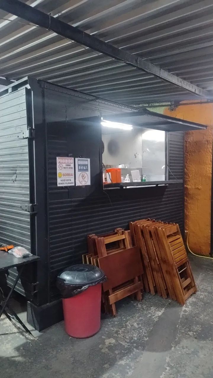 Trailer de lanche revestido de inox  - Foto 2