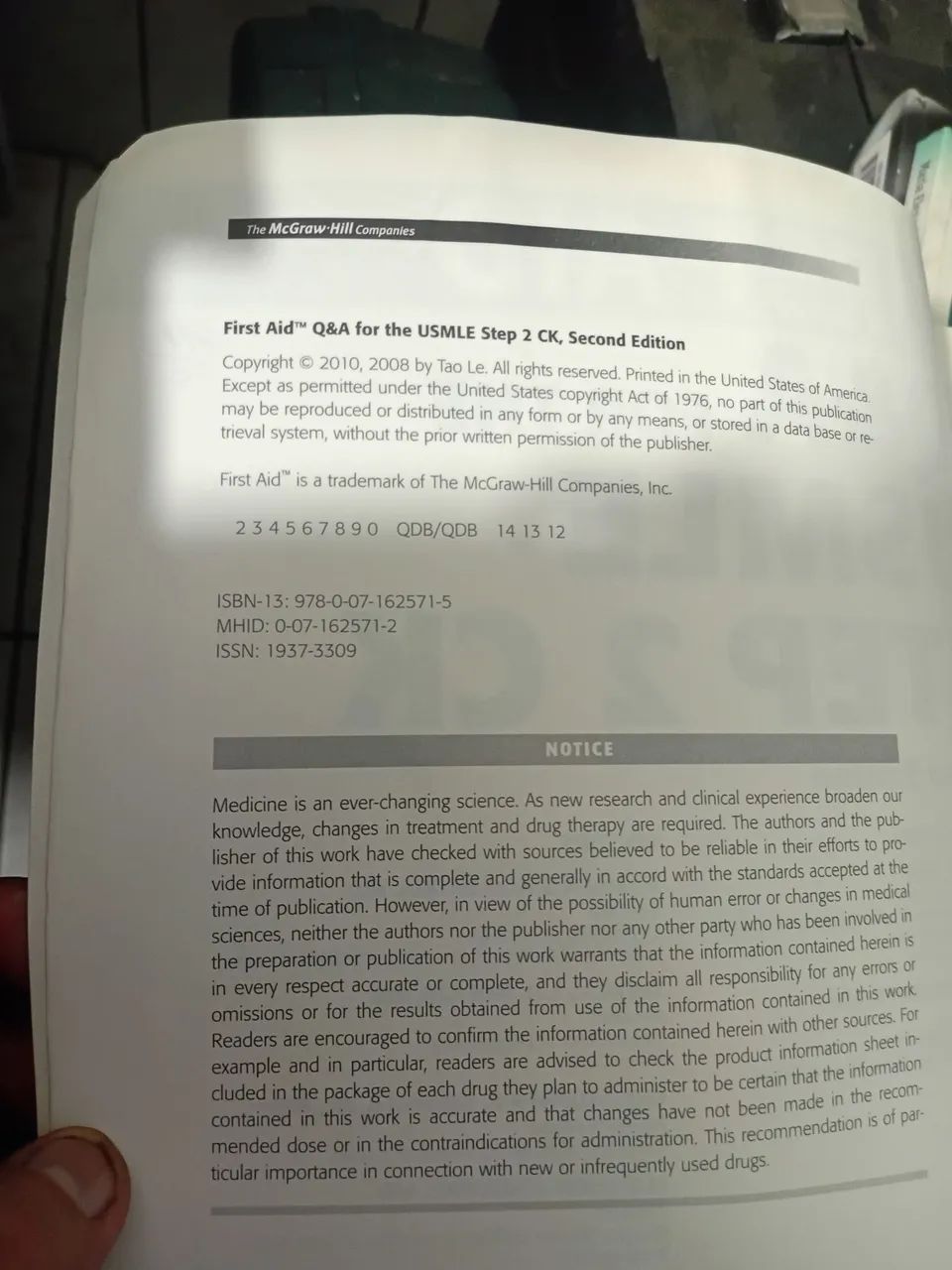 FIRST AID  Q&A FOR THE USMLE STEP 2 CK 2° EDITION  - Foto 4