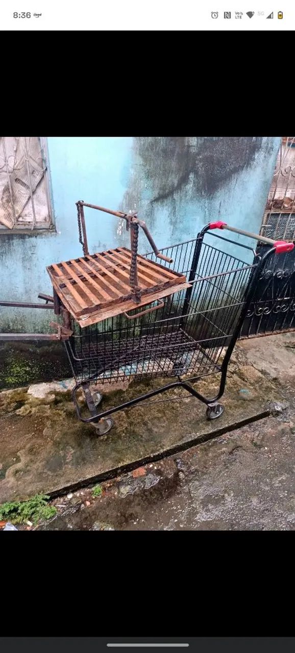 Carrinho de supermercado  - Foto 2