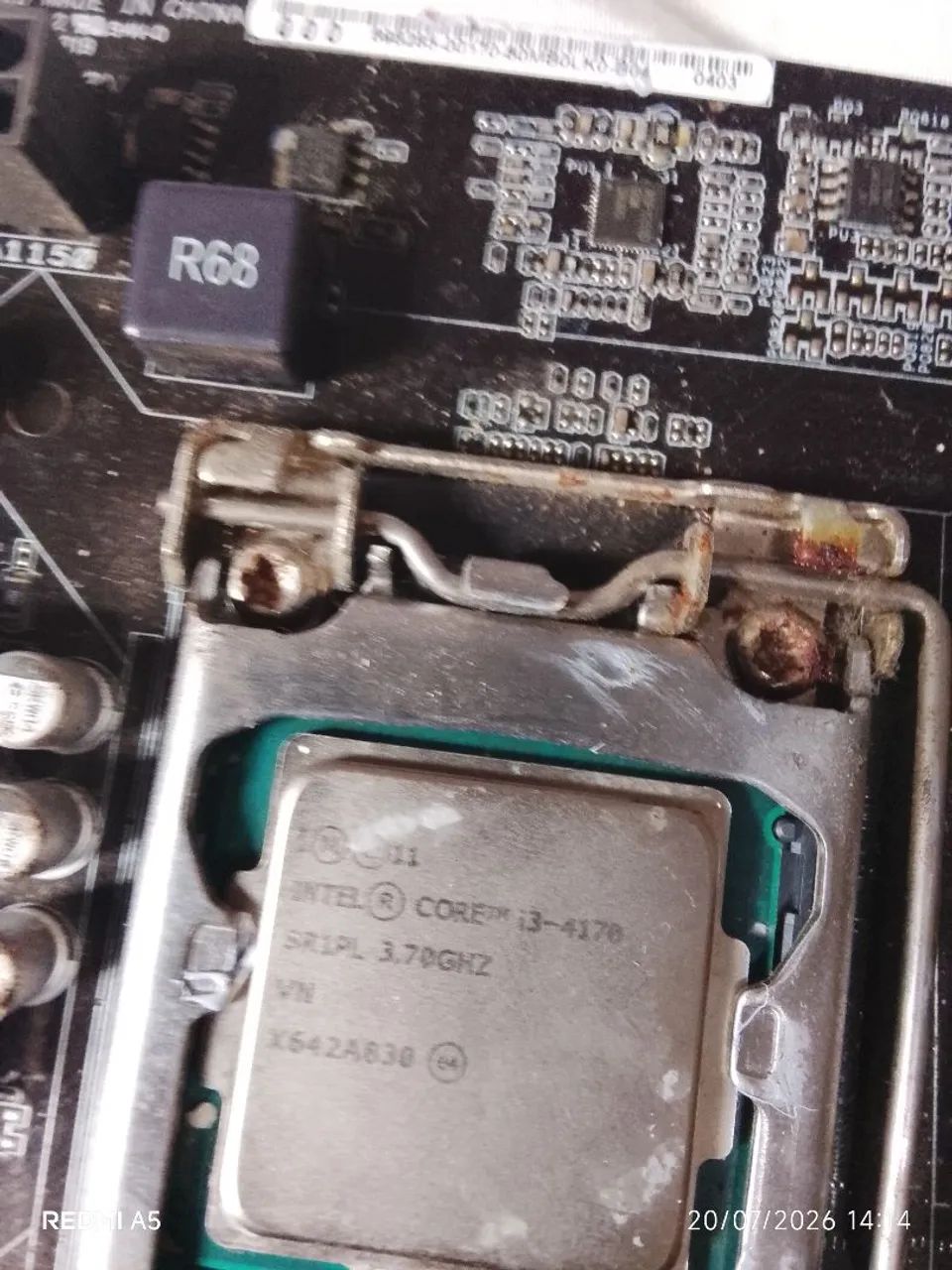 Placa mãe soket 1150 + processador i3 - Foto 2