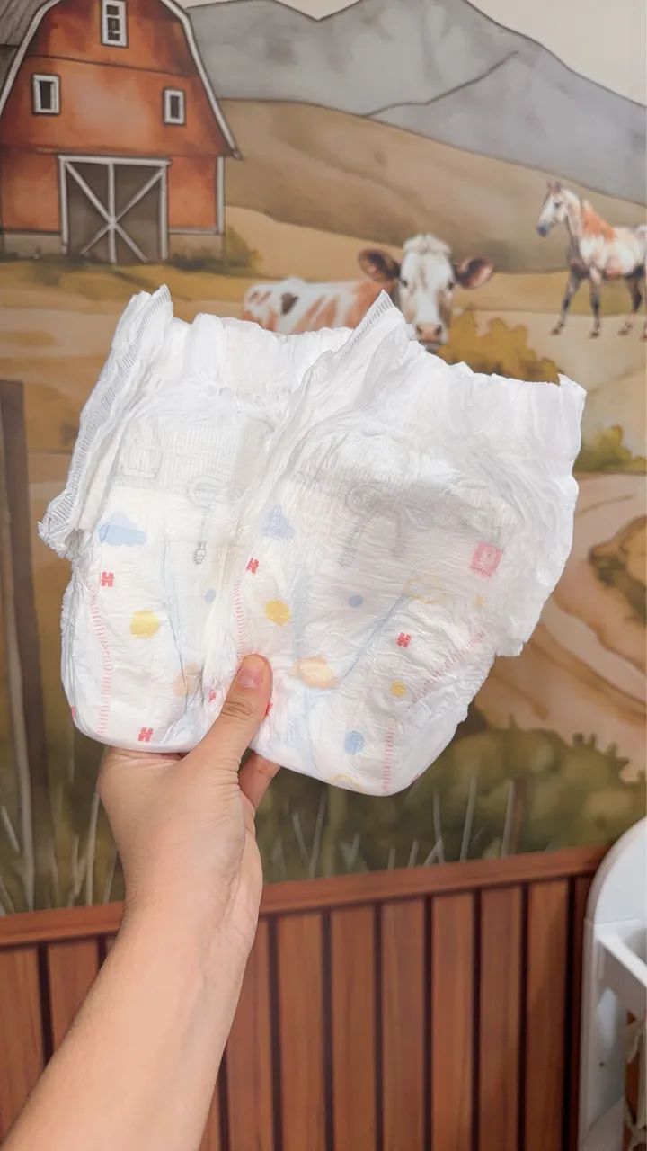 Vendo 53 fraldas Huggies 
