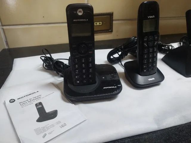 lote com 10 aparelhos telefonicos - Foto 4
