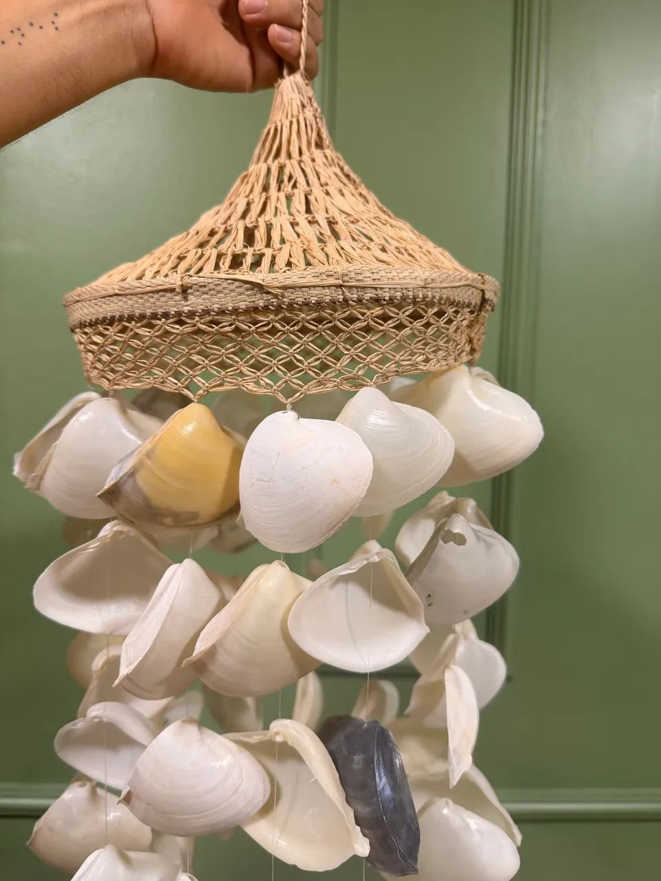Luminária de Conchas - Foto 3