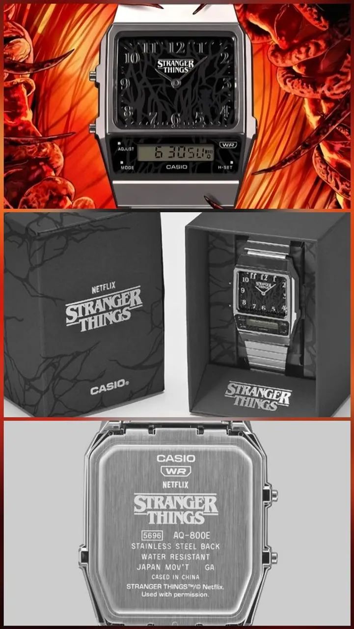 Relógio Casio Stranger Things - Original - Pronta Entrega - Raríssimo - Foto 5