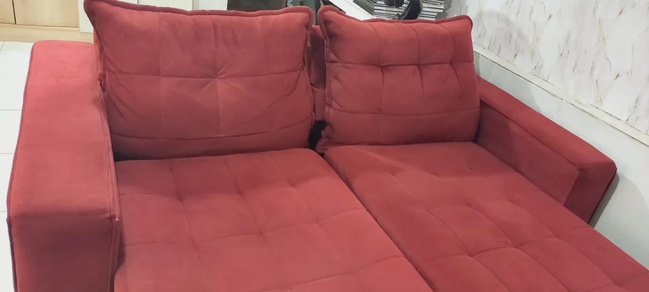 Sofá retrátil praticamente novo - Foto 2
