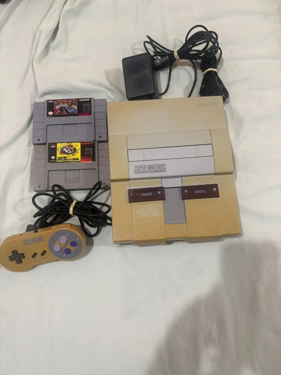 Console Super Nintendo (completo)