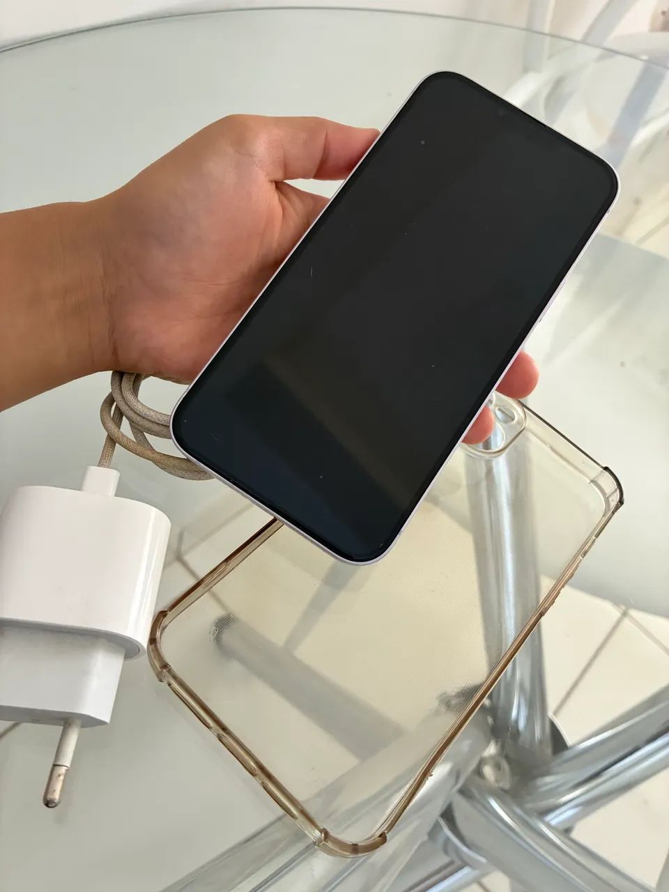 iPhone 14 pro branco novinho - Foto 2