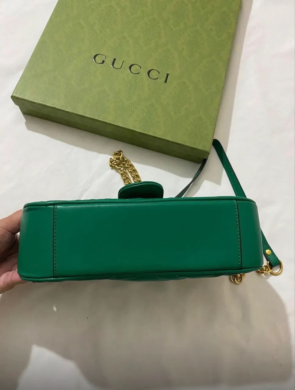 Bolsa marmont Gucci couro - Foto 5