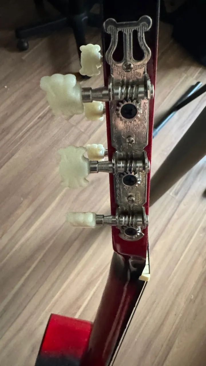 VIOLAO ACUSTICO ALBURN 6 CORDAS - Foto 2