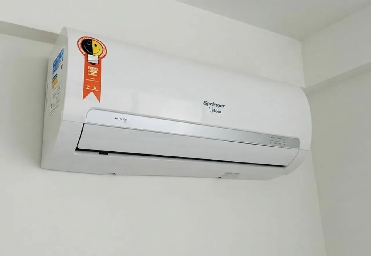 Ar Condicionado Split Springer Midea 9.000 BTUs 220V - Perfeito Estado - Foto 2