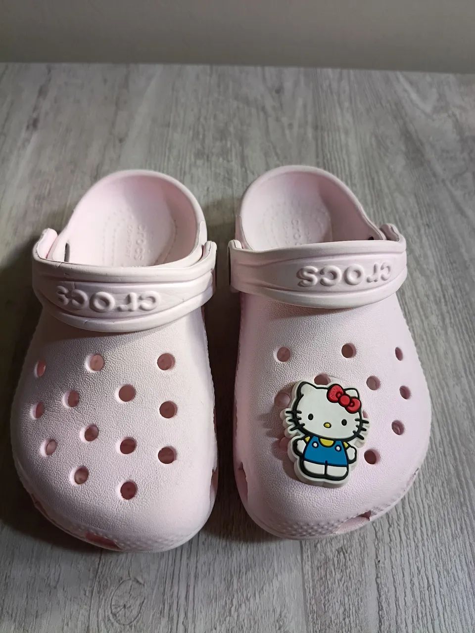 Crocs rosa Hello kitty