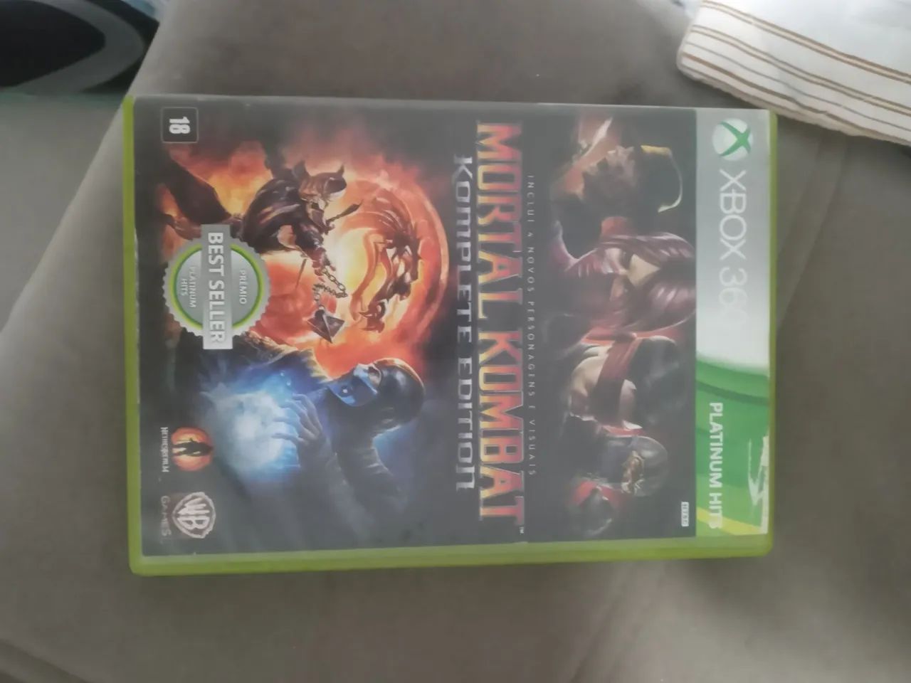 Mortal kombat xbox 360 original preço negociável 