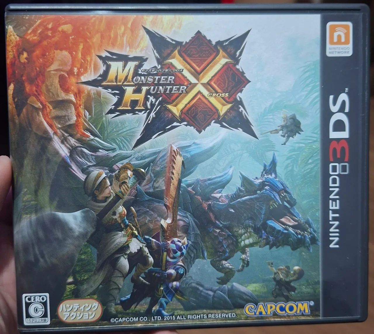 Monster Hunter X 3ds (Japones)