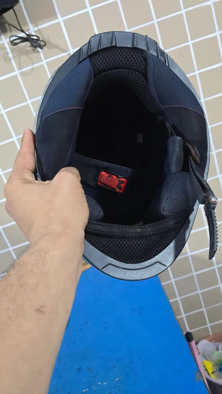 Capacete LS 2 Cinza - Foto 2
