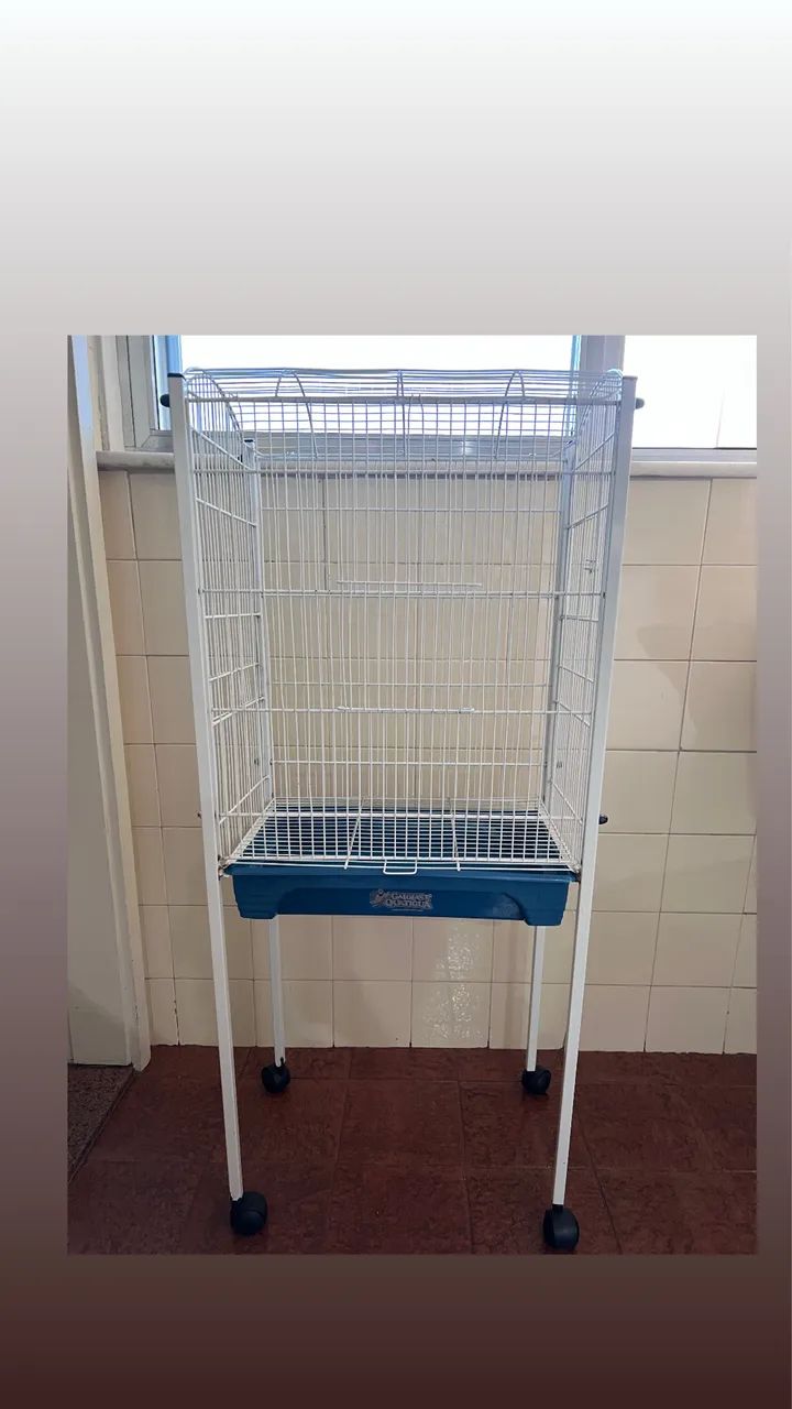 Gaiola grande Calopsita ou outros pássaros 