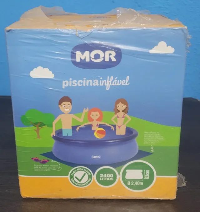 Piscina Splash Fun Mor - 2.40mx63cm - 24000L