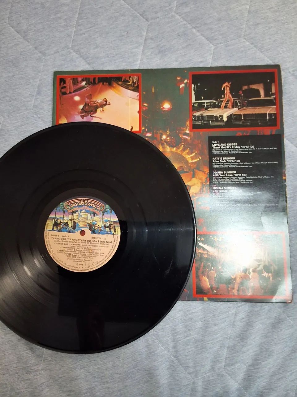 LP THANK GOOD IT's FRIDAY 1978 COM ALBUM DISCO MIX - Foto 3
