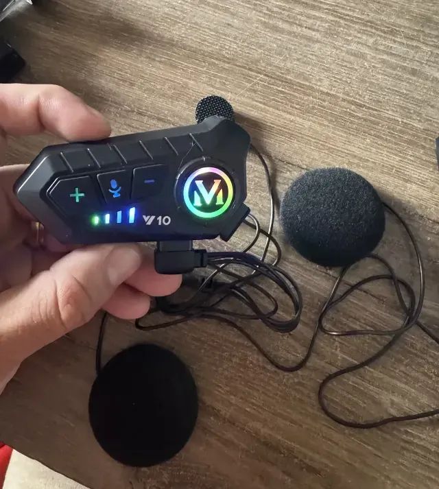 intercomunicado capacete
