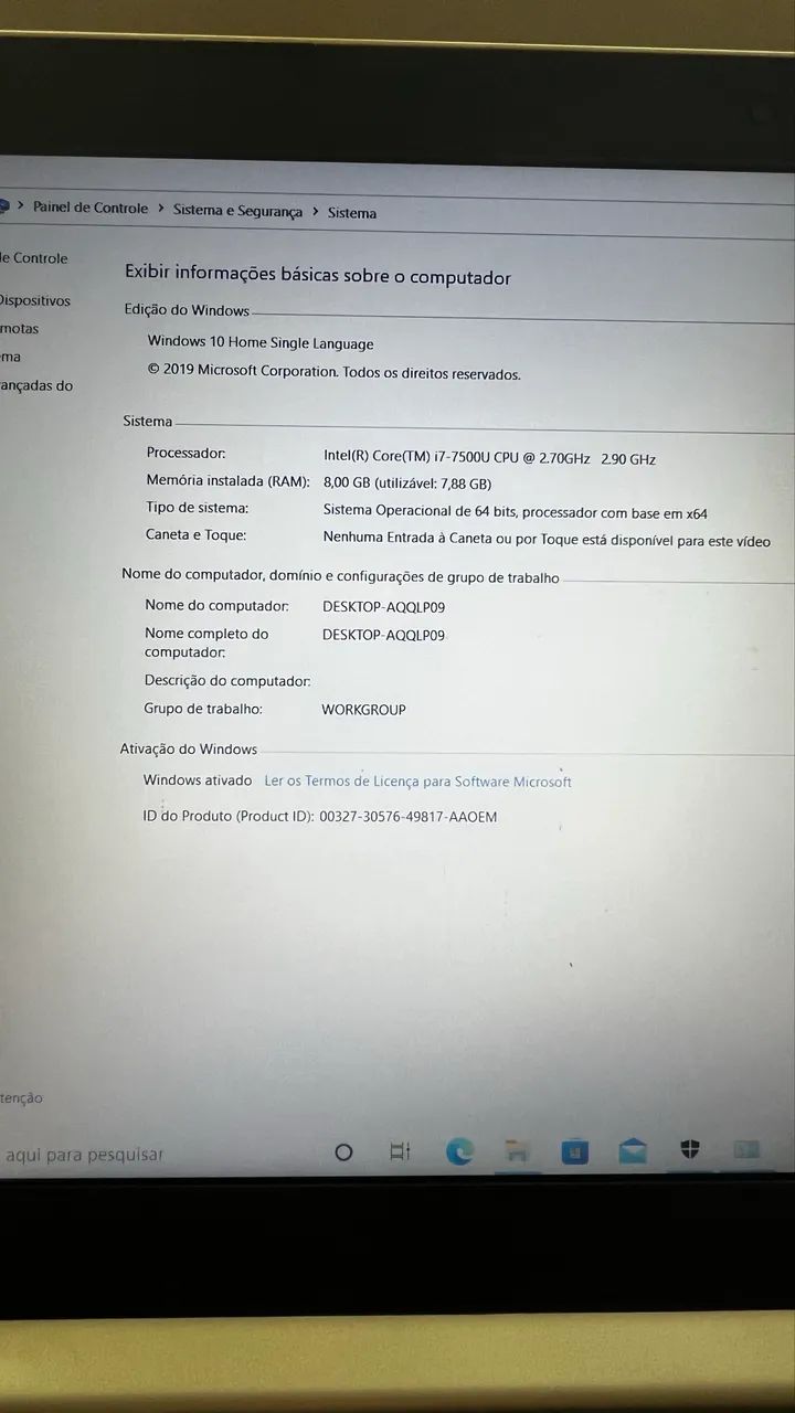 Notebook Lenovo Ideapad 320 - Intel Core i7 | 8GB RAM - Foto 5