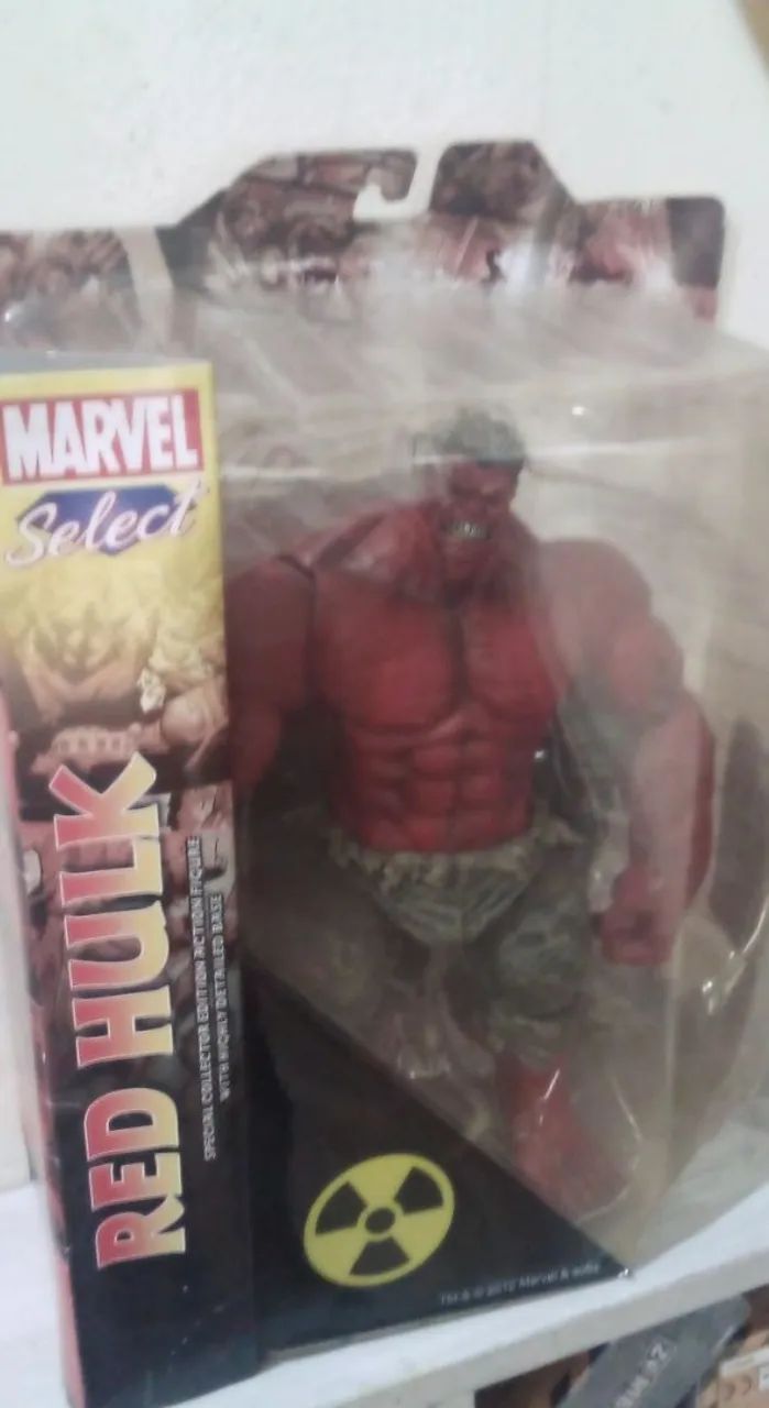Coleção de figuras de ação Select Select (action figure Marvel Venon Hulk Aranha) - Foto 6