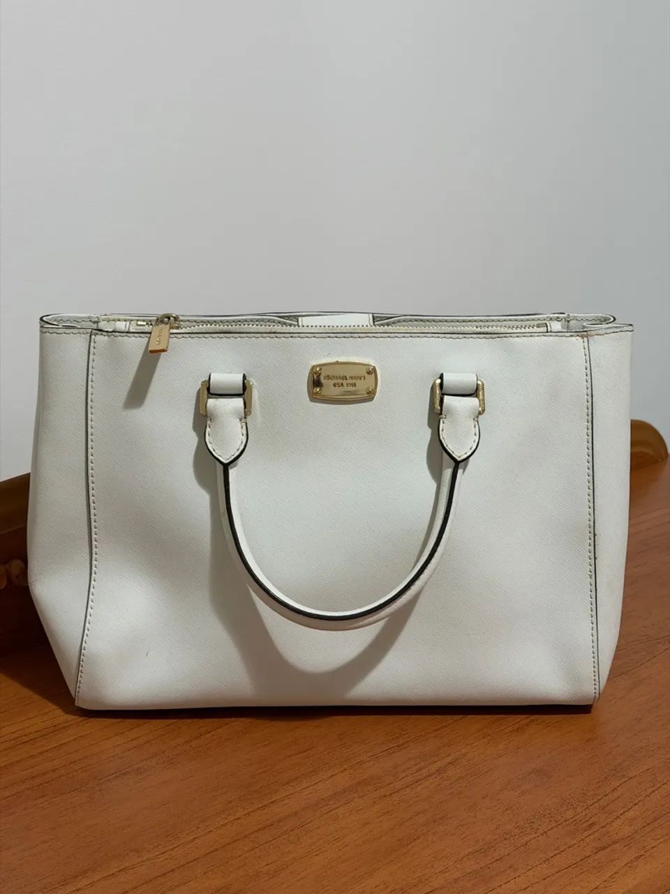 Bolsa branca Michael Kors original