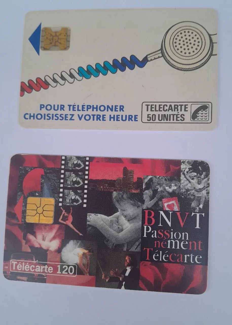 Cartões Telefônicos antigos