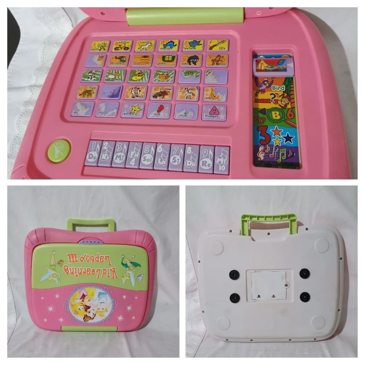 Laptop infantil antigo Rosa  - Foto 4