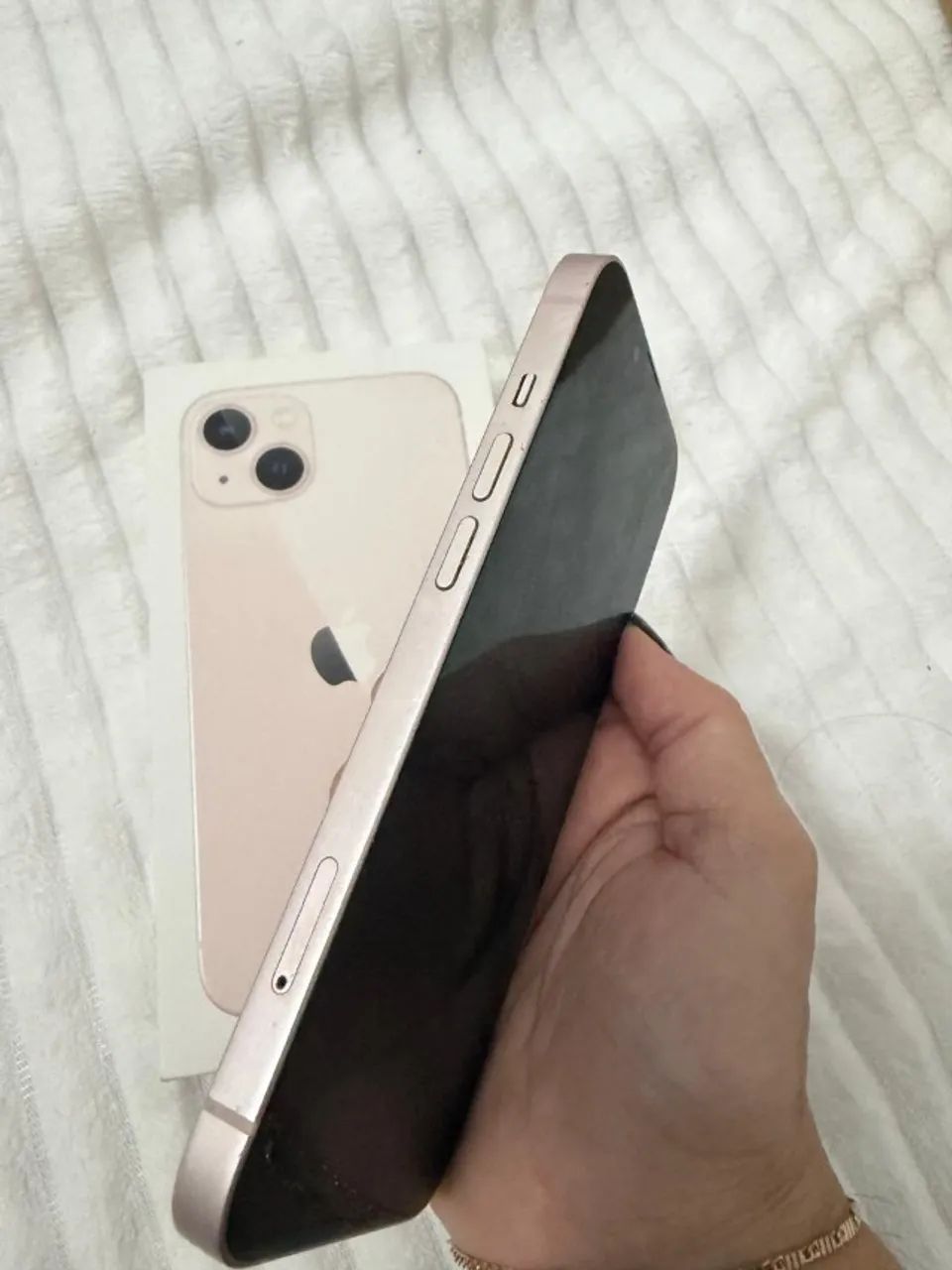 Celular Iphone 13 128gb rosa - Foto 2