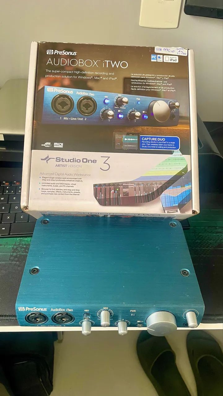 Oportunidade! Placa Presonus  ITwo !  - Foto 2