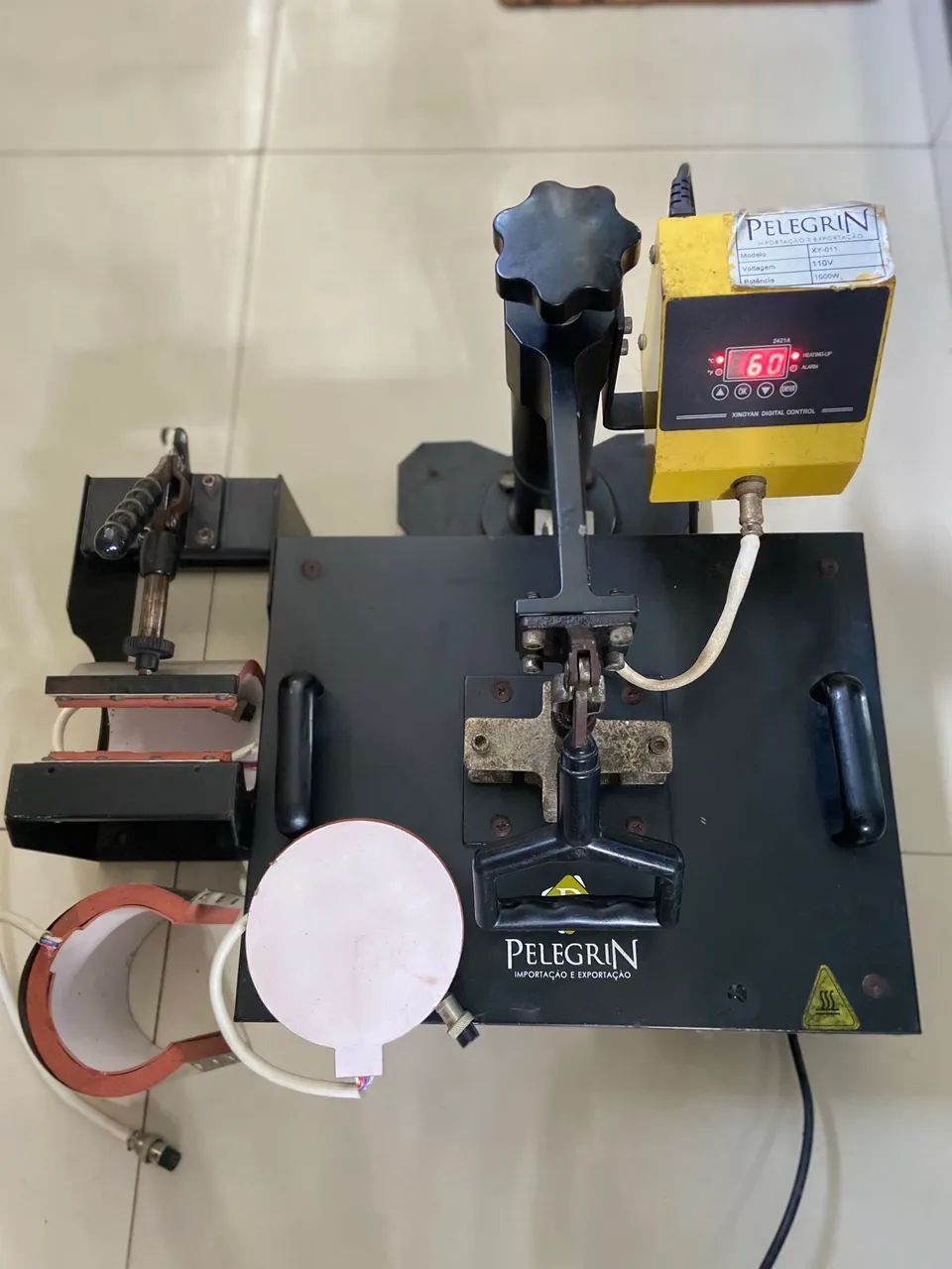 Prensa térmica para sublimação multifuncional  - Foto 3