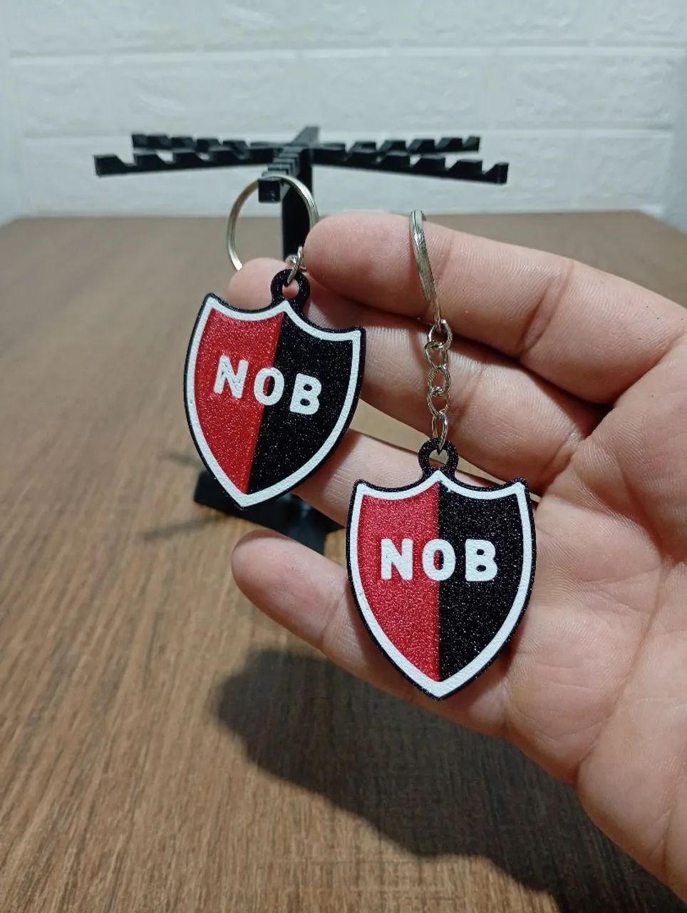Kit com 2 chaveiros do newell's old boys da Argentina - Foto 4