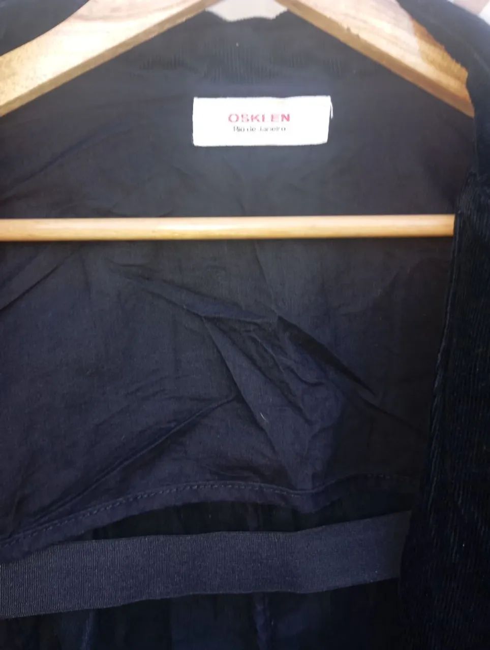 Blazer Osklen Original Tam G Masculino Preto Premium  - Foto 5