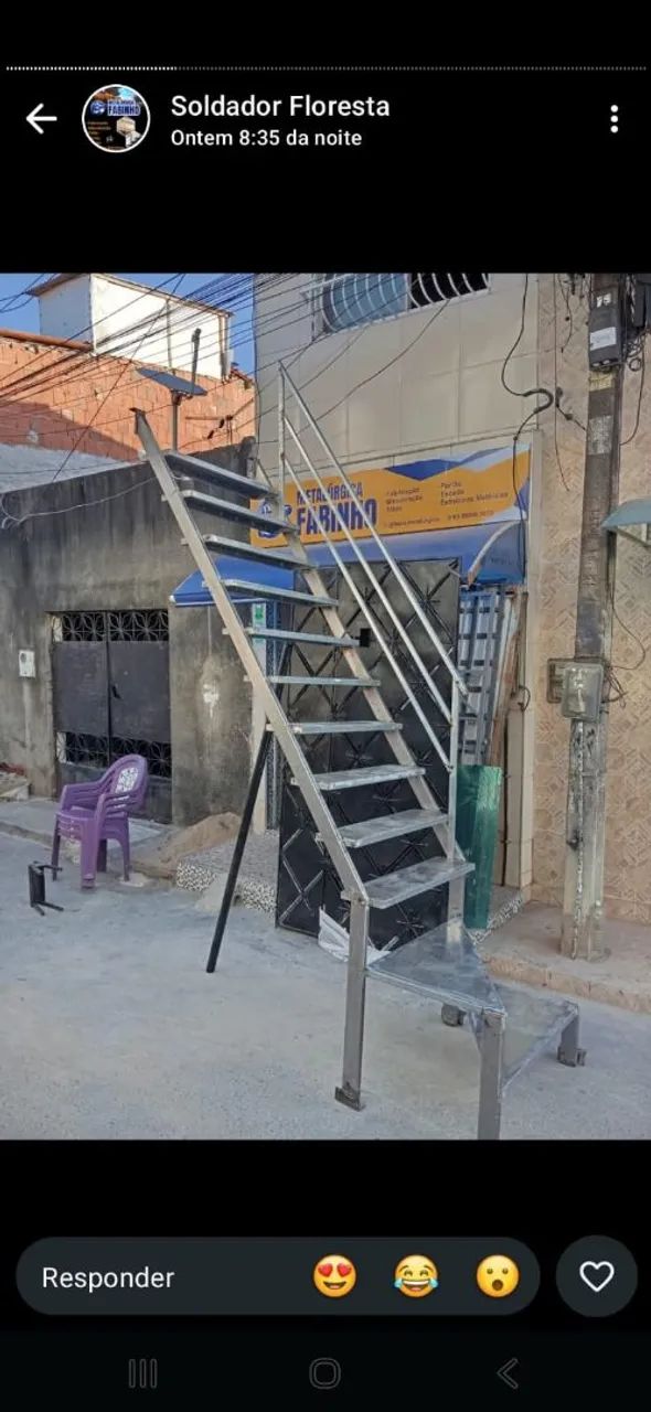 Fabricamos escada