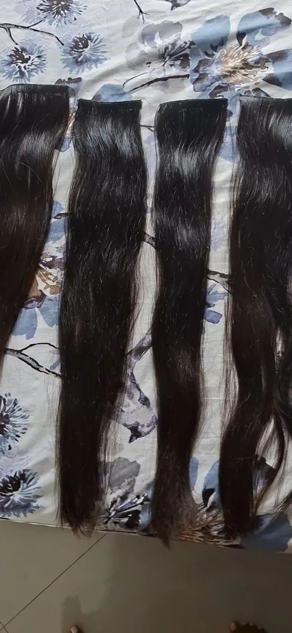 Mega Hair Liso 60 cm - Castanho - Foto 4