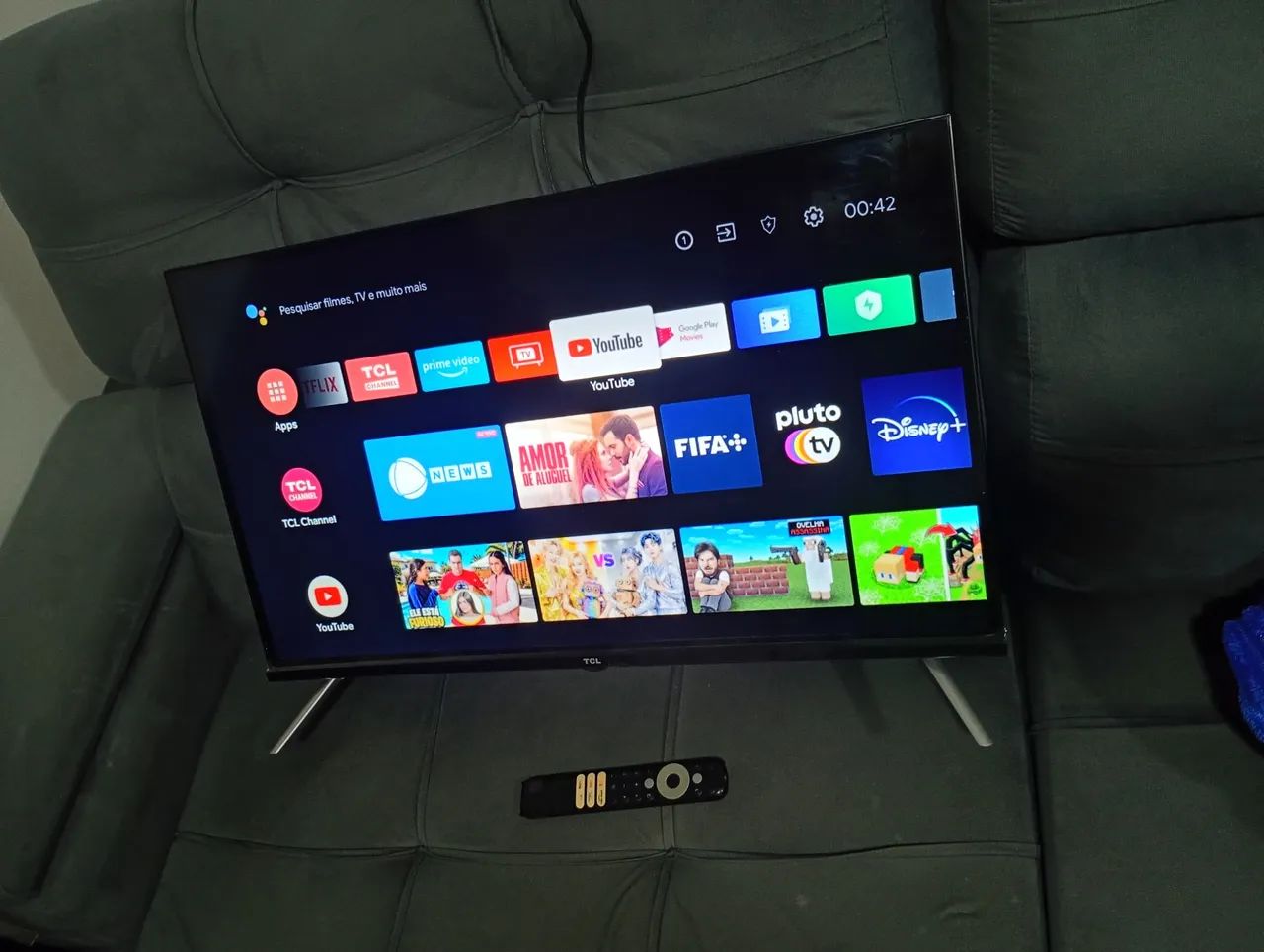 Tv smart tcl Android 32 polegadas  - Foto 3