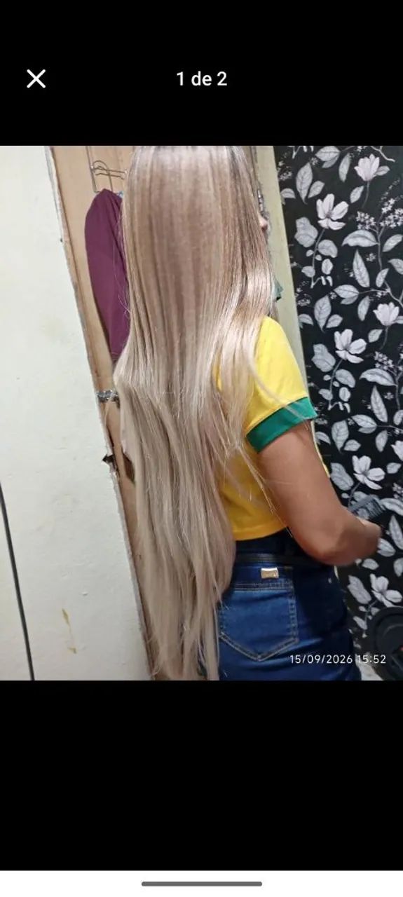 Wig loira - Foto 2