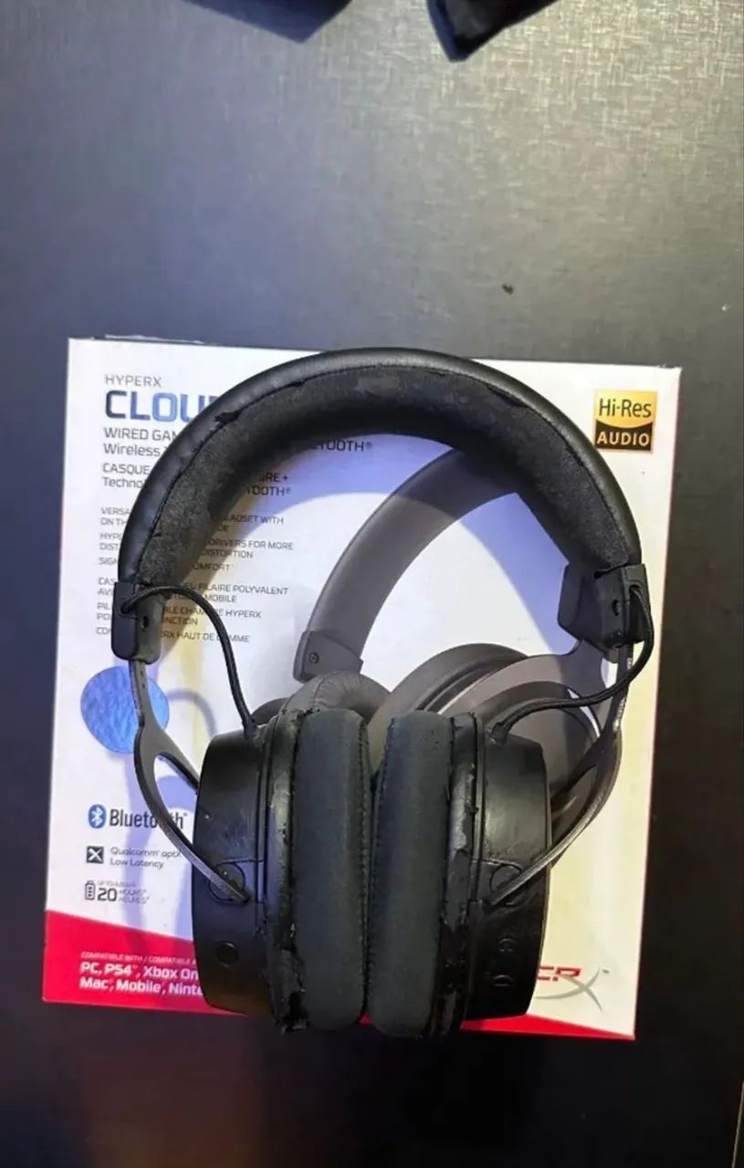 Headset HyperX Cloud MIX - Usado | Funciona Perfeitamente/PREÇO NEGOCIÁVEL - Foto 3