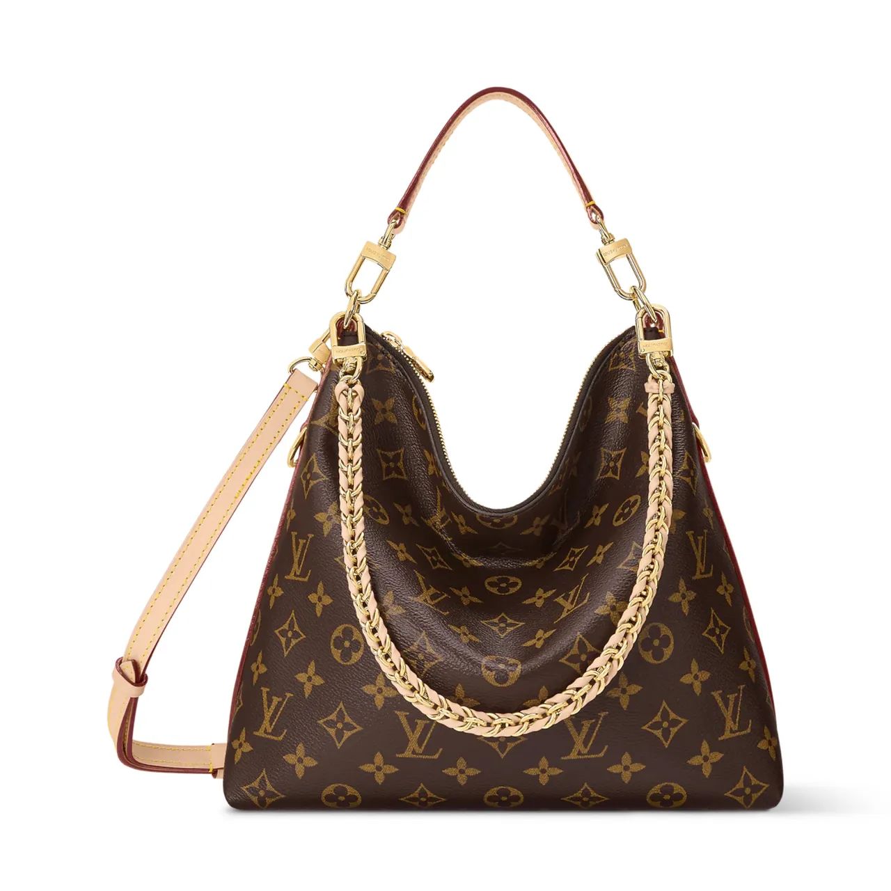 Bolsa couro Legítimo marrom modelo italiano da multipass Louis Vuitton 