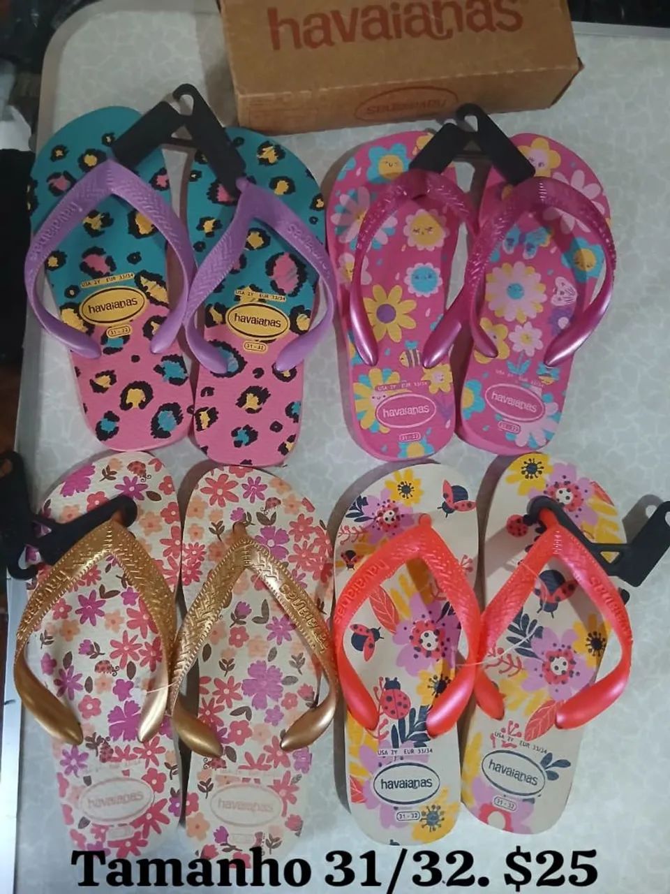 31/32 Havaianas Infantil Animal Print - Foto 3