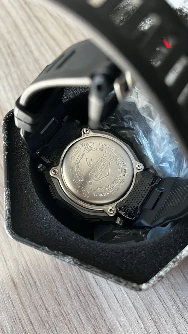 Relógio GShock GBD 200 1DR preto - Foto 4