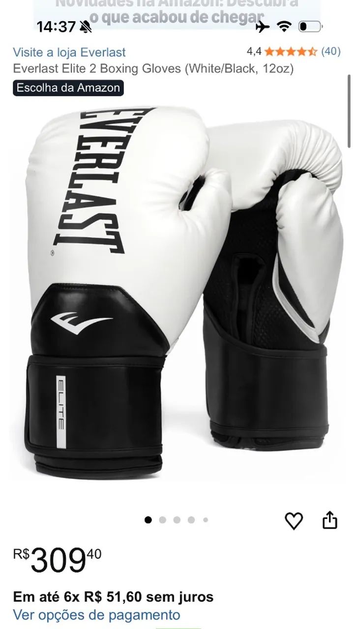 Luva Everlast