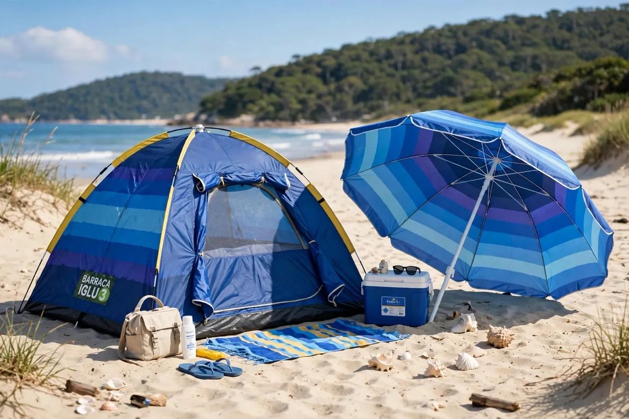 Kit praia camping  - Foto 2