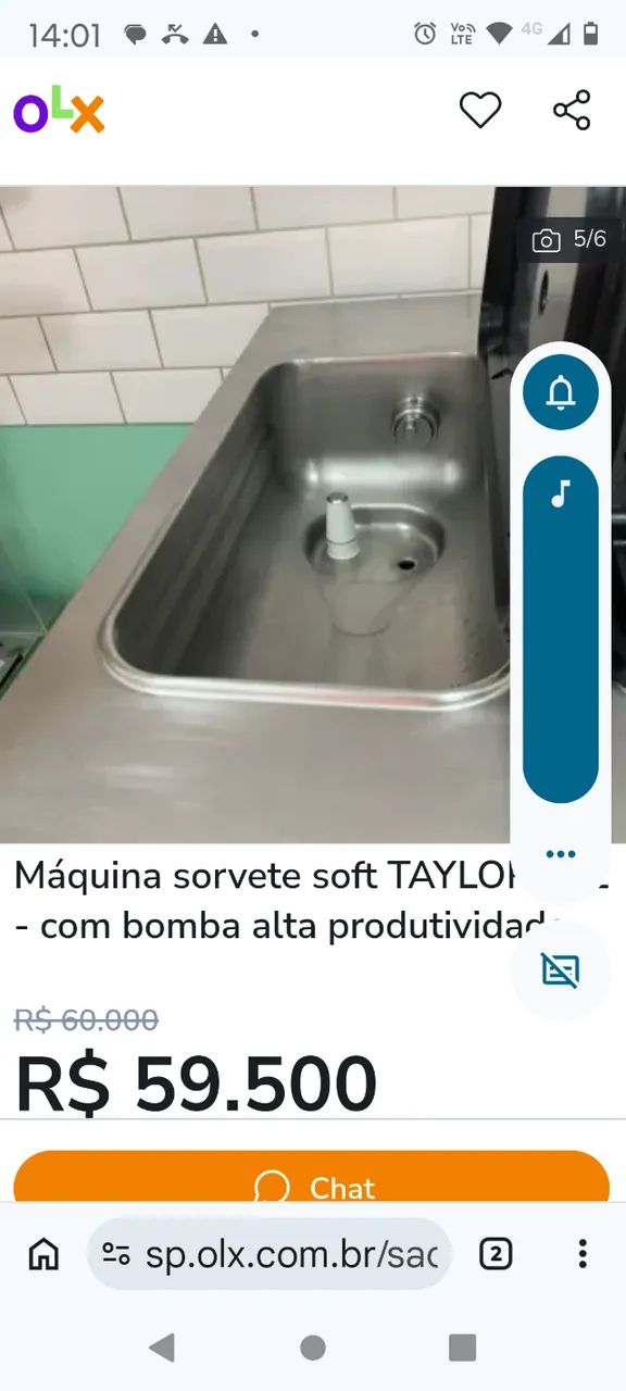 Vendo máquina Taylor 712 - Foto 2
